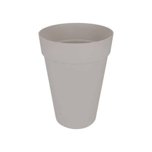 Elho - Pot De Fleurs Rond Elho Loft Urban Haut 42 - Gris - ø 42 X H 56 Cm - Extérieur - Image 1