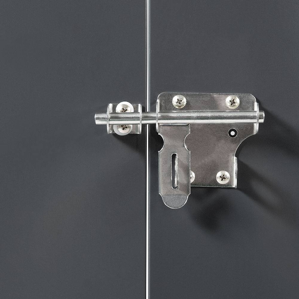 Abri de jardin coffre métallique vélos, outils - 210 x 130 x 105 cm - TERRE JARDIN - Image 7