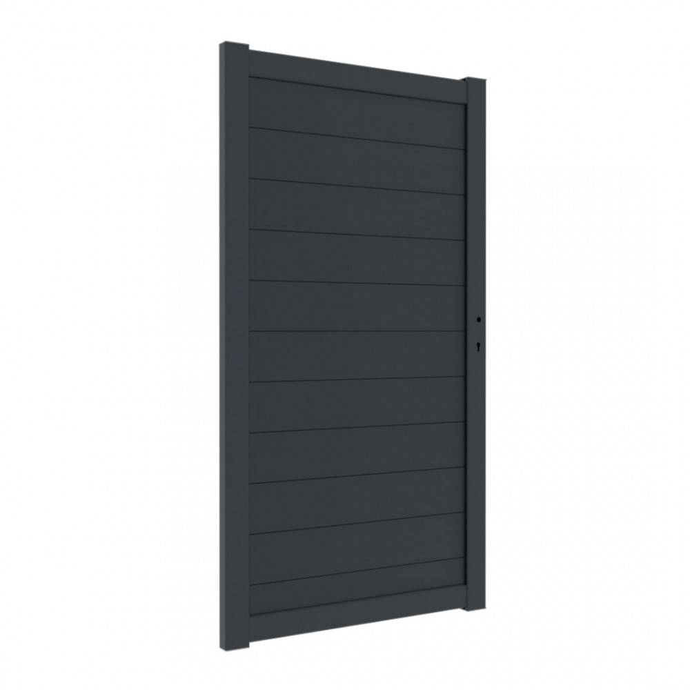 Decklinea - Portillon Aluminium 980x1830mm - Porte de Clôture - Image 2