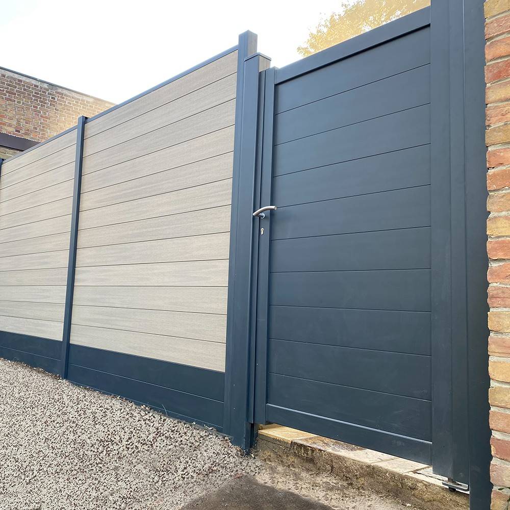 Decklinea - Portillon Aluminium 980x1830mm - Porte de Clôture - Image 3