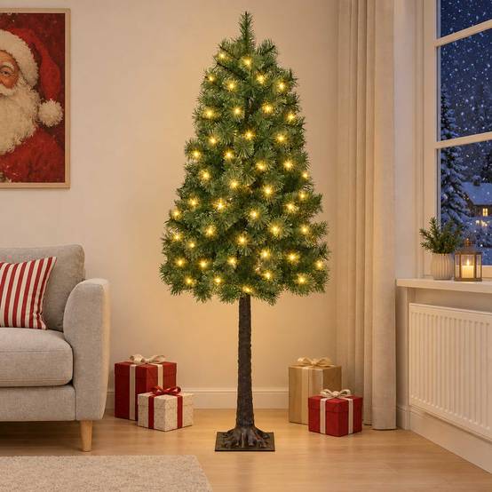 Vidaxl - Sapin de Noël Artificiel à Branches Articulées 180 cm 300 LED vidaXL 3466353 - Image 1