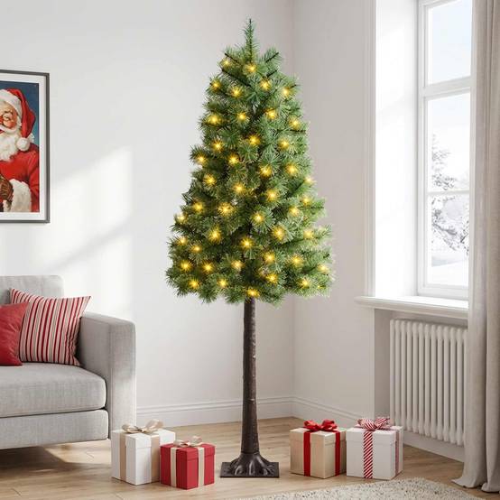 Vidaxl - Sapin de Noël Artificiel à Branches Articulées 180 cm 300 LED vidaXL 3466353 - Image 4