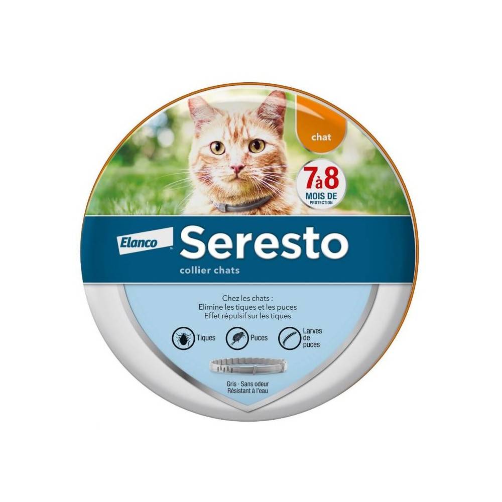 Bayer - Collier antiparasitaire chat - Seresto Collier x2 - Image 1