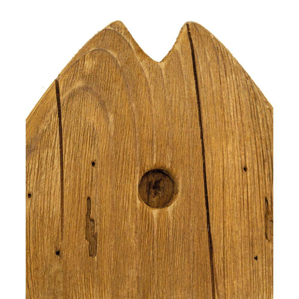 Aubry Gaspard - Miroir poisson en bois recyclé Petit modèle - Image 4