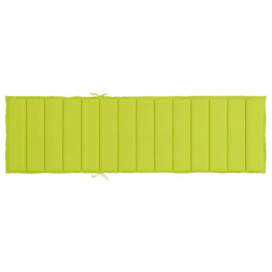 Coussin Bain de soleil | Coussin de chaise longue vert vif 200x50x3 cm tissu oxford Maison Chic - Image 5