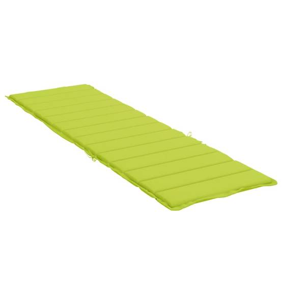Coussin Bain de soleil | Coussin de chaise longue vert vif 200x50x3 cm tissu oxford Maison Chic - Image 4