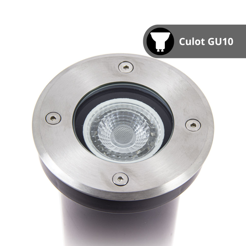 Xanlite - Spot Culot GU10 IP67 230V Inox 304 (Ampoule non incluse) - SPT230GR - Image 4