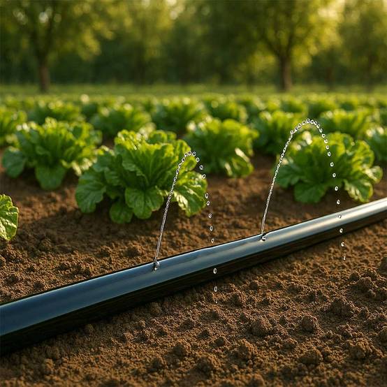 Terre Jardin - Tuyau d'Irrigation Goutte à Goutte 100m - Ø 16mm : Arrosage Optimal - Image 7