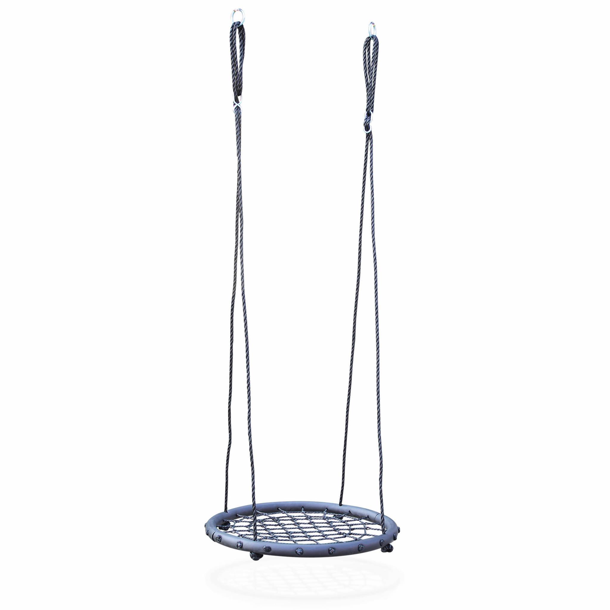 sweeek - Balançoire nid d'oiseau Ø60cm pour portique de 2 à 2.2m. agrès pour portique | sweeek - Image 1
