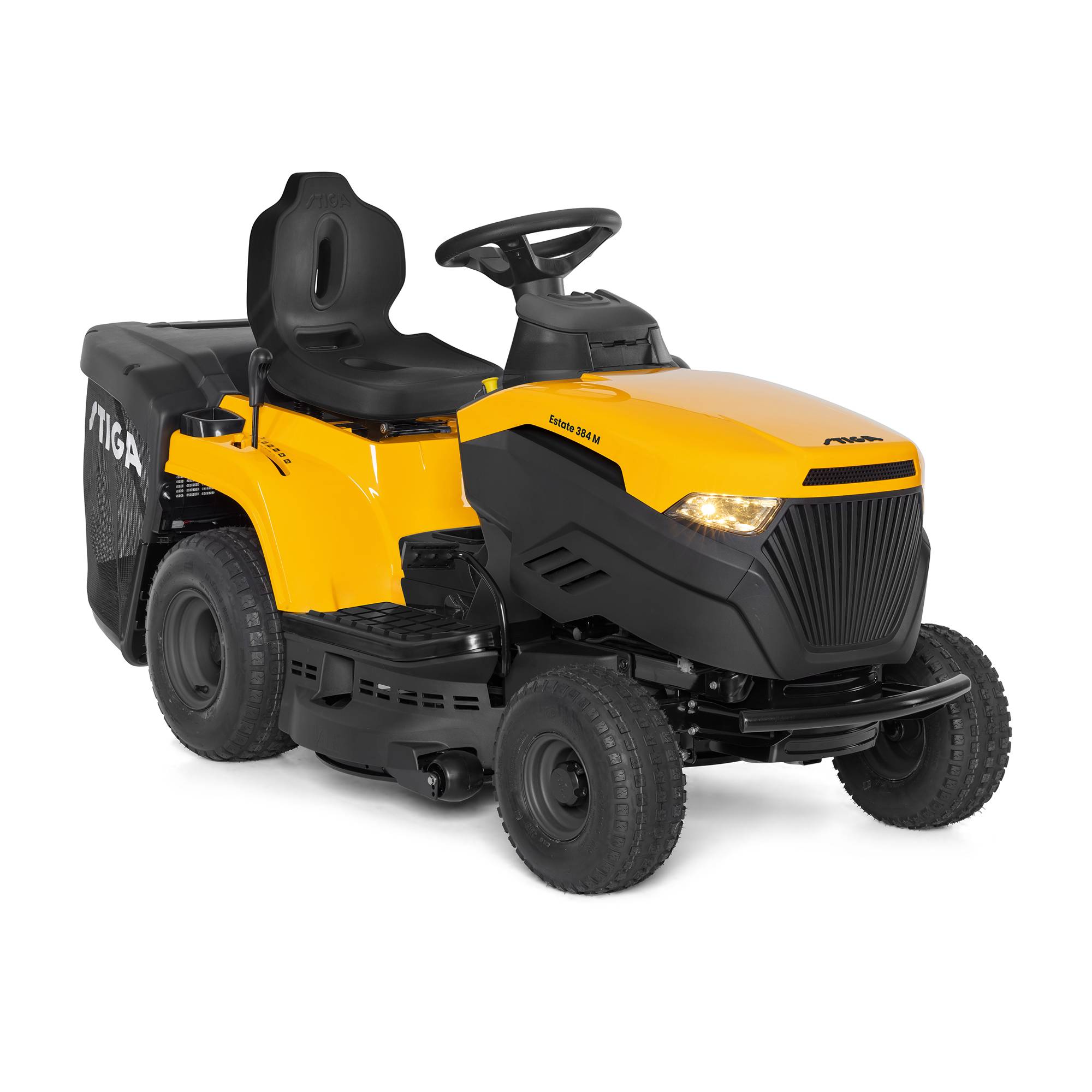 Stiga - Tondeuse Estate 384 M, 414cc, plateau 84cm, collecteur 200L - STIGA