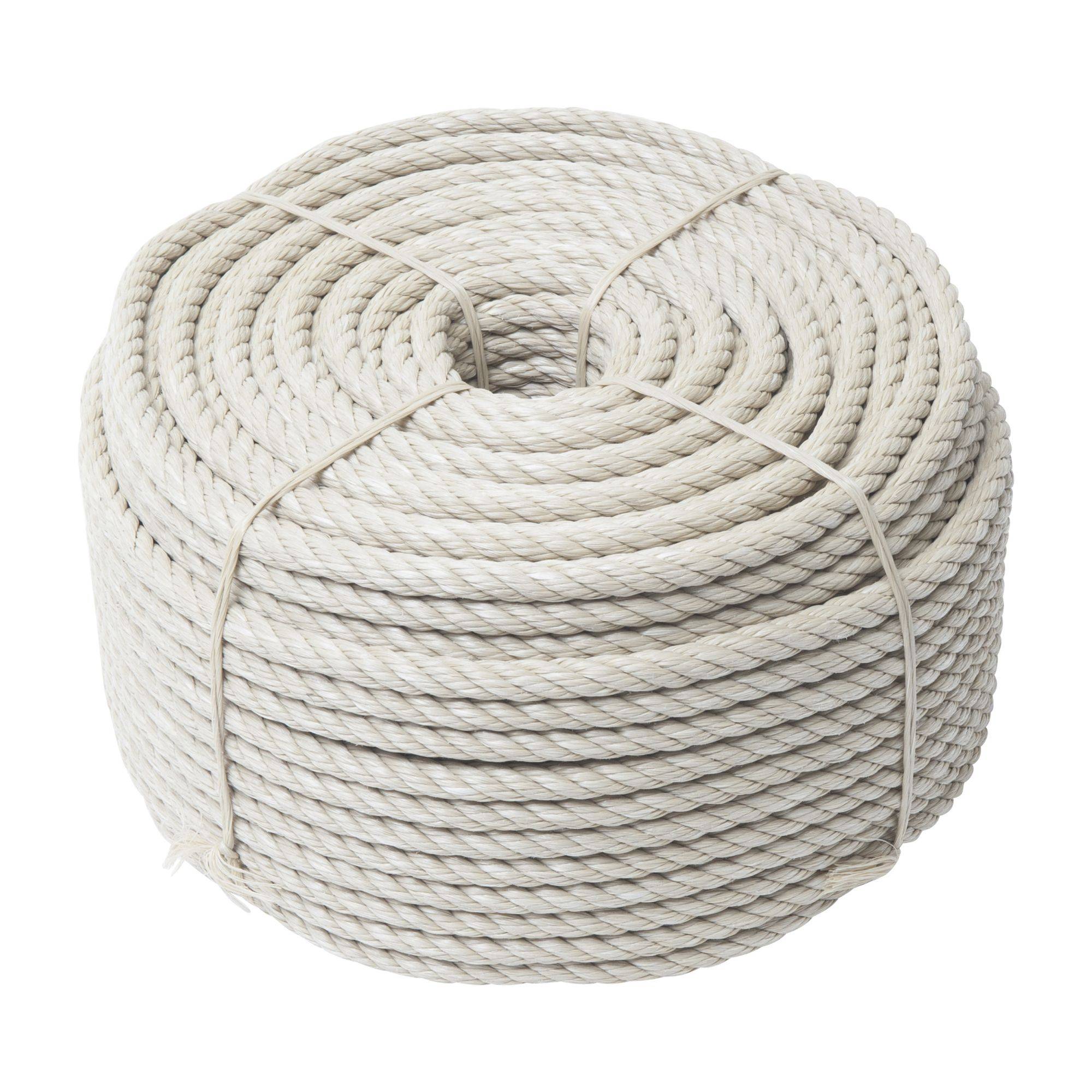 Corde beige 100 mètres WERKA PRO - Ø 12 mm (résistance ± 1940 kg) - Image 2