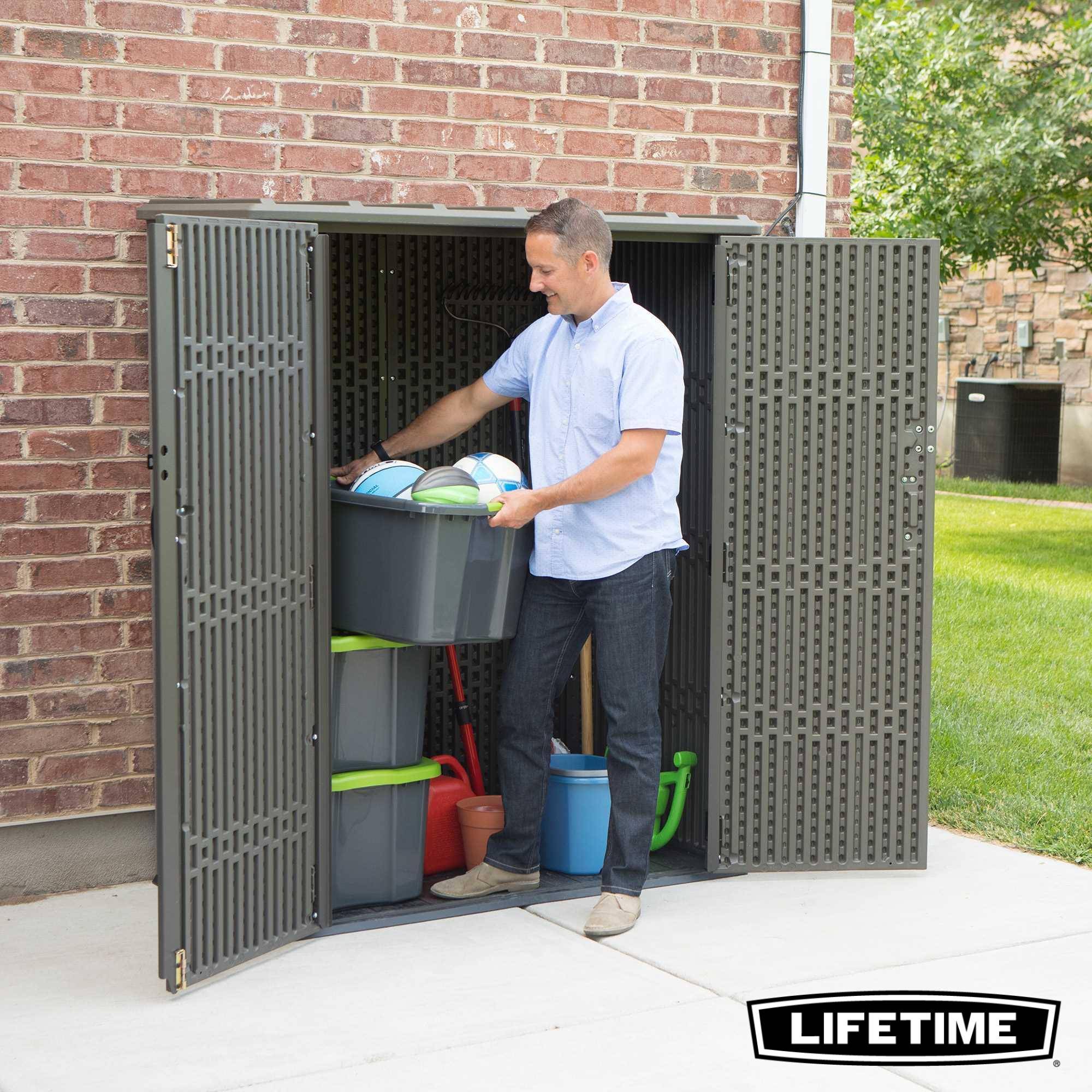 Lifetime - Armoire verticale d'exterieur resine 1510L/1.44m3 LIFETIME #60209 - Image 5