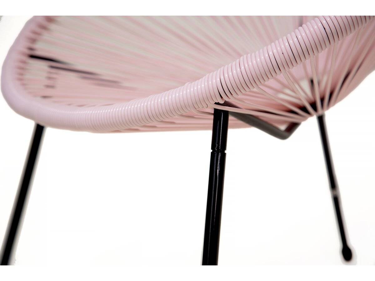 Lot De 2 Fauteuils De Jardin "ania" - Rose -habitat Et Jardin - Image 4