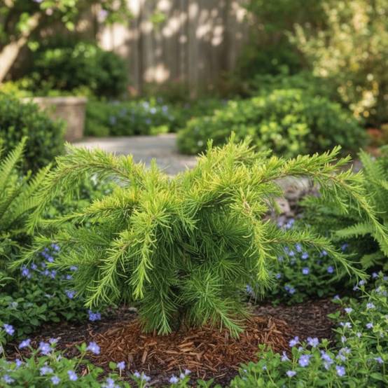 Cèdre de l'Himalaya nain Lime Glow, Cedrus deodara - Pot de 3L - 40/60 cm - Image 3