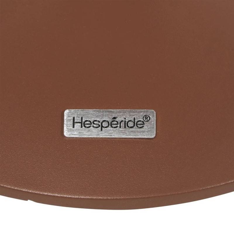 Hesperide - Table d'appoint de jardin Soletia 40x40x50cm acajou - Hespéride - Image 5