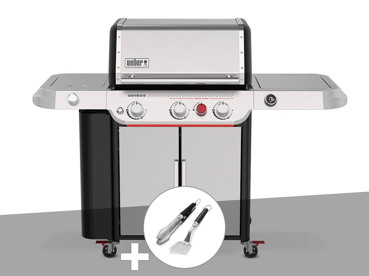 Weber - Barbecue gaz Genesis SP 335W + Kit ustensiles Premium 2 pièces - Weber - Image 1