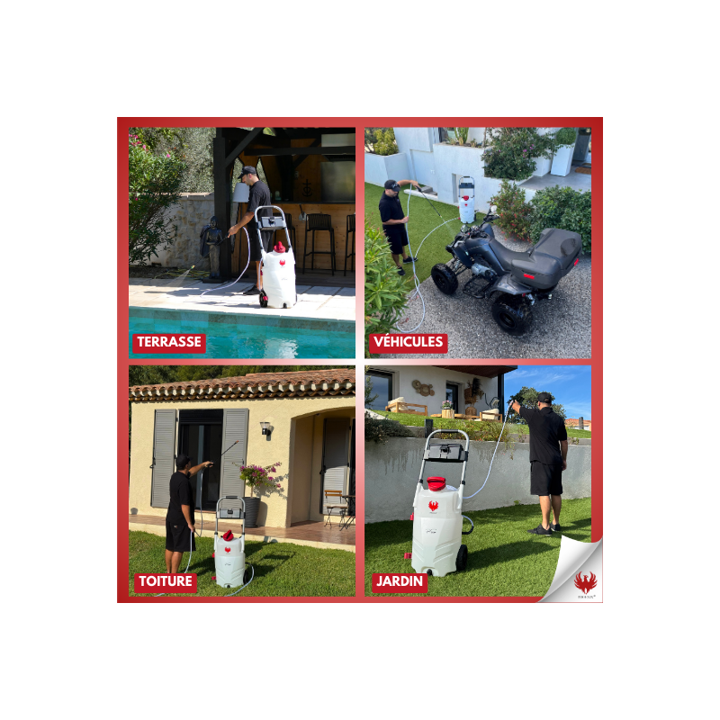 PHOENIX Pro Sprayer EVO 35L avec 1 Batterie - Pulvérisateur Électrique 35L 7 Bars Réservoir Autonomie 3h - Batterie Rechargeable - Image 3