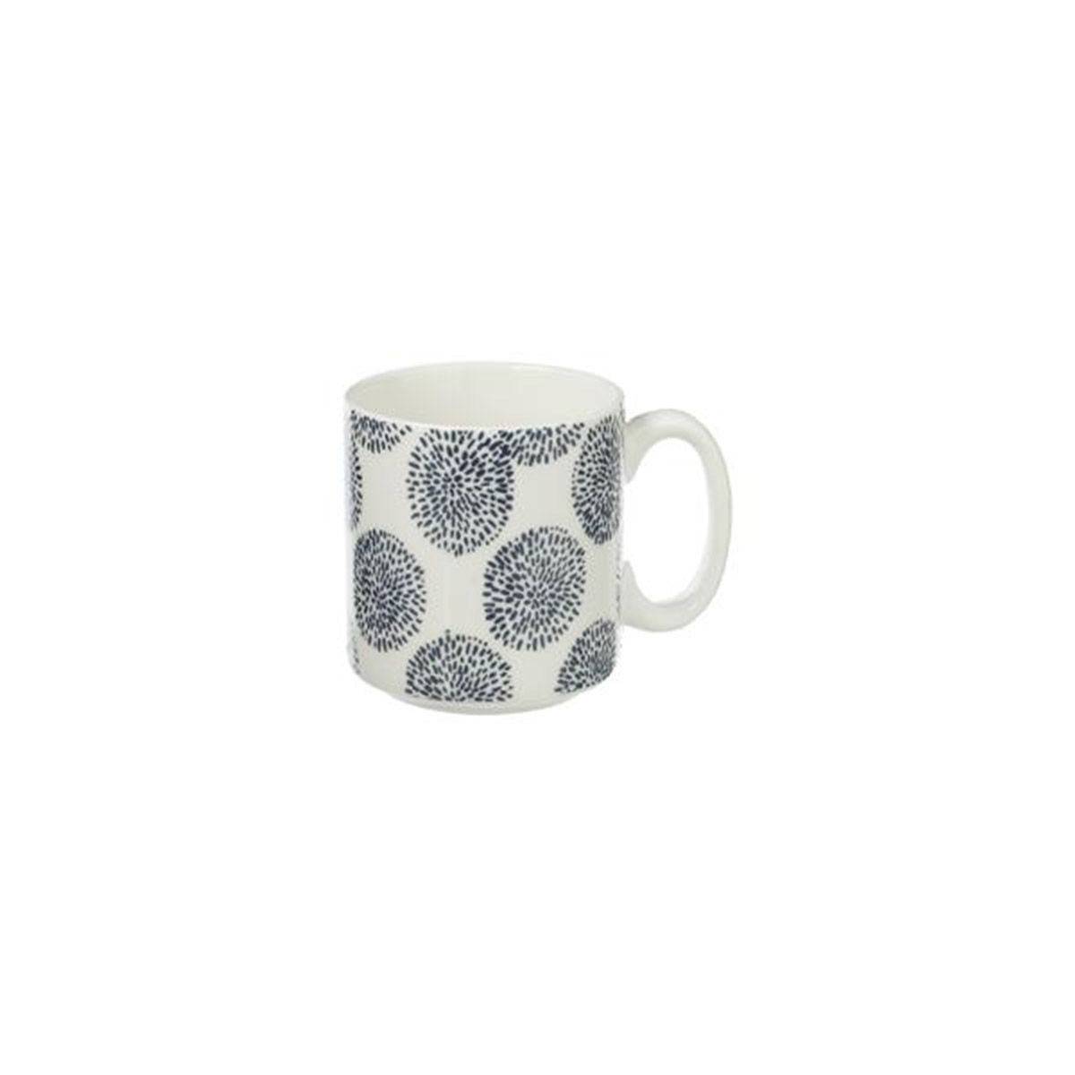 Lot de 4 Mugs & Rack "Japan" 26cl Blanc - Image 3