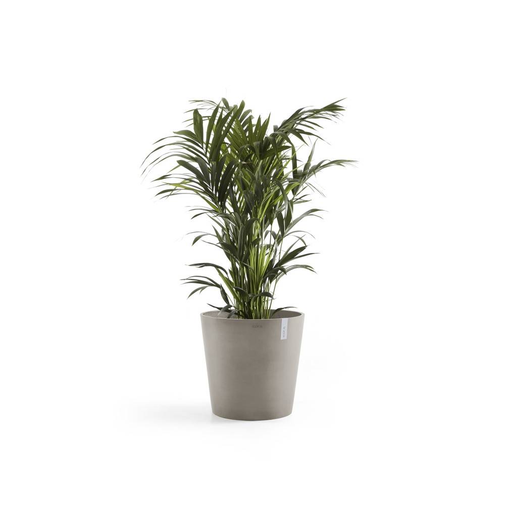 Ecopots - Pot Rond Amsterdam 50 Taupe + réservoir d'eau - Ø 50 x H. 43,8 cm - 62 L ECOPOTS - Image 2