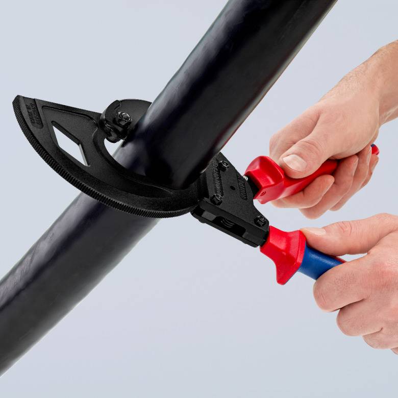 Knipex - Coupe-câbles à cliquet - 320 mm - D. 60 mm - KNIPEX - 9532320 - Image 5