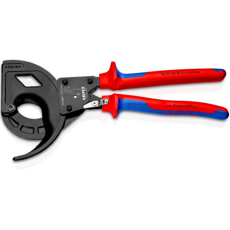 Knipex - Coupe-câbles à cliquet - 320 mm - D. 60 mm - KNIPEX - 9532320 - Image 1