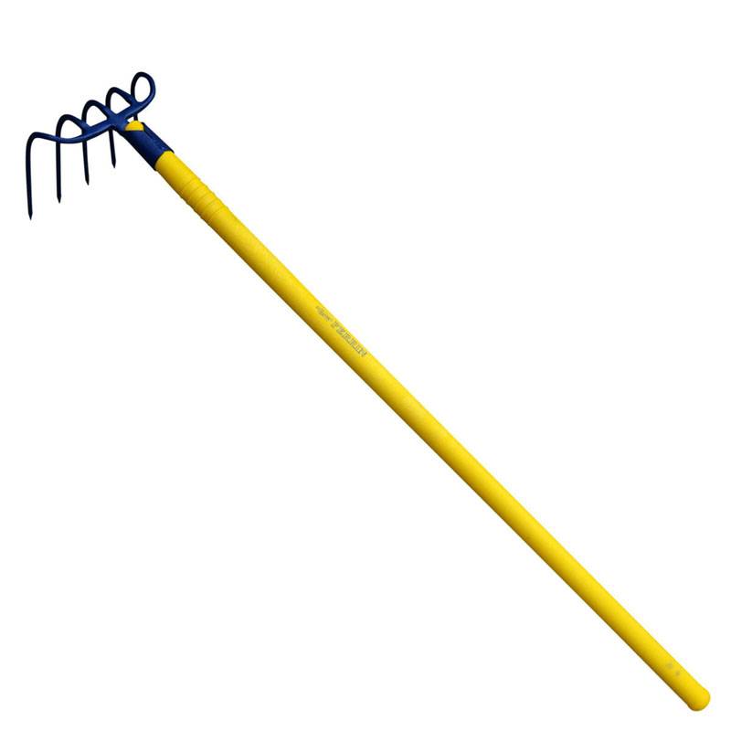 Outils Perrin - Croc a fumier a douille - 5 dents - manche composite tube 115 cm Outils Perrin