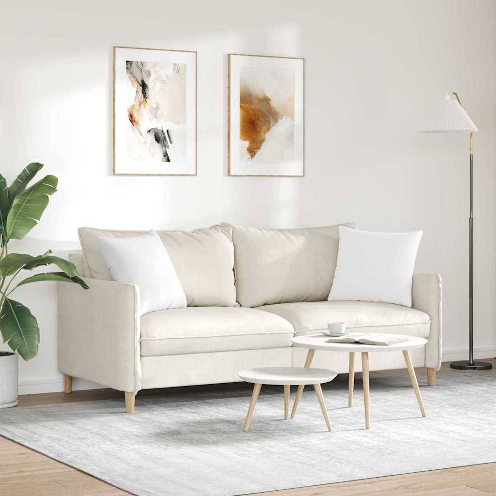 Coussin monobloc fibre de polyester blanc  45 x 45 x 18 cm  - Prolenta premium p322.1 - Image 4