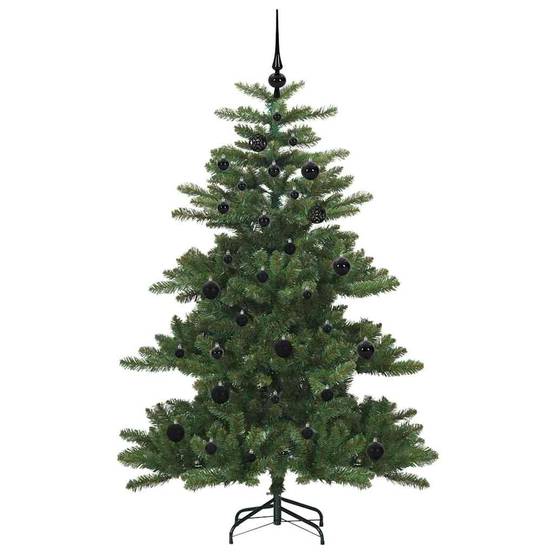 Sapin de Noël | Arbre de Noël Artificiel à Branches Articulées Vert 150 cm Maison Chic - Image 4