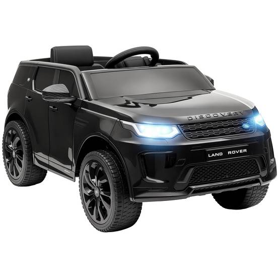 Voiture électrique pour enfants Land Rover Discovery Sport, 12V avec télécommande, lumières LED, pour 3-6 ans, noir - Image 1