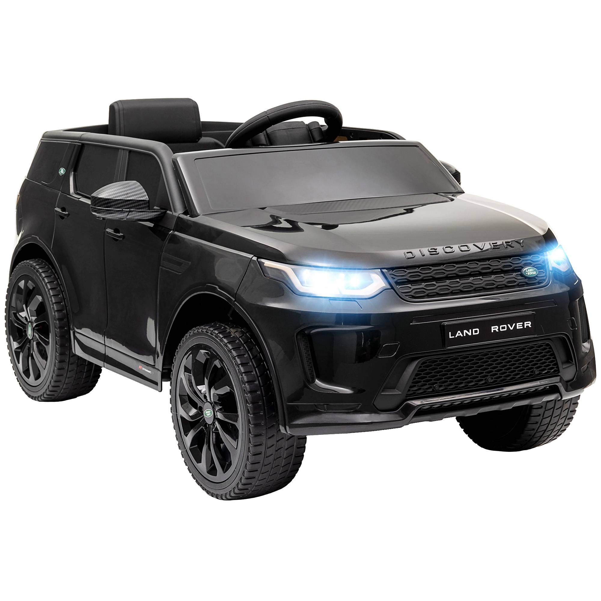 Voiture électrique pour enfants Land Rover Discovery Sport, 12V avec télécommande, lumières LED, pour 3-6 ans, noir - Image 2