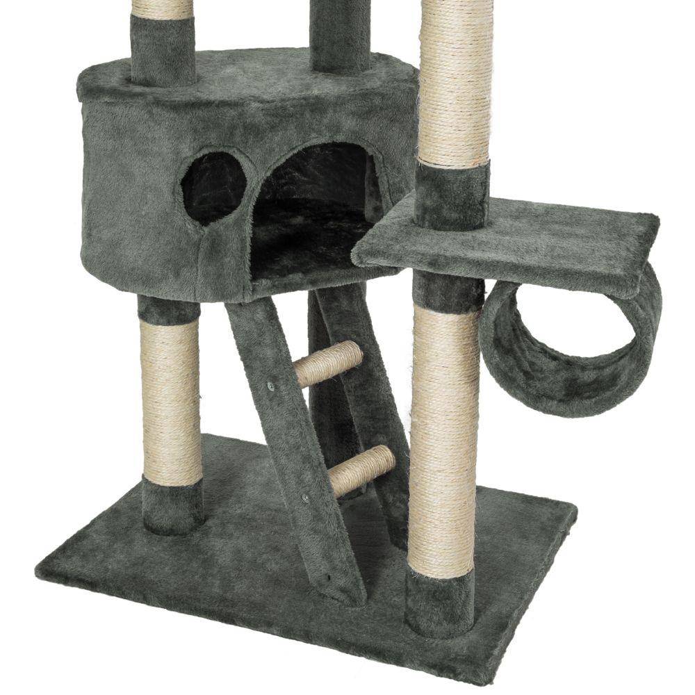 Arbre à chat 260 cm gris - Image 3