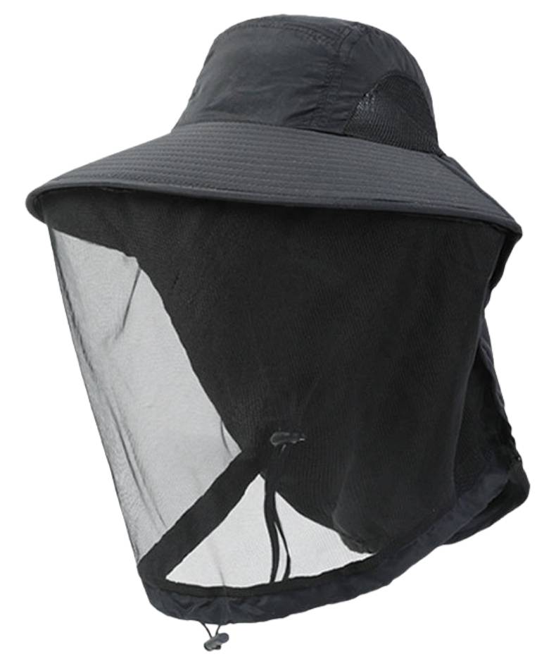 DtopbuyAge - Filet Anti Moustiques Chapeau de Protection Solaire Unisexe à Maille Cachée DtopbuyAge - Image 1