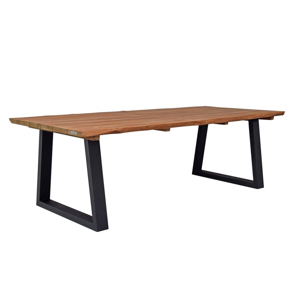 Table en teck massif 300 cm, Mucen - Gecko Jardin - Image 2