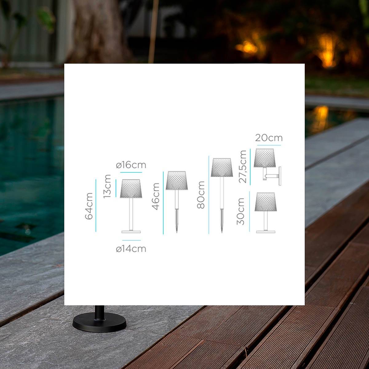 Lampe de jardin multifonction Greta - Image 5