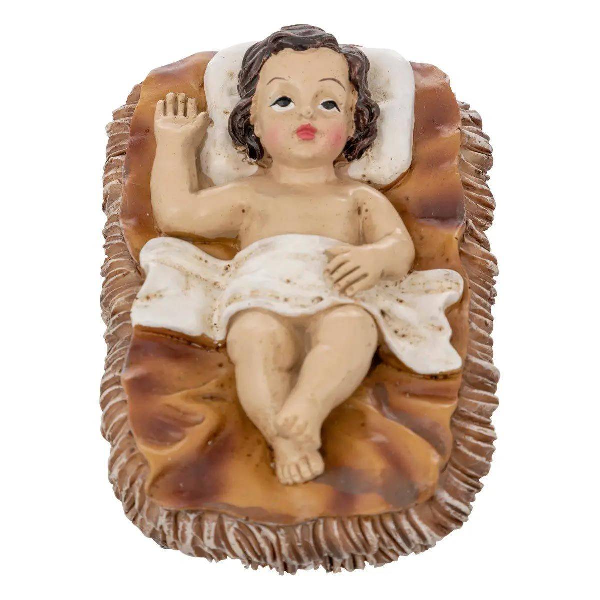 Fééric Lights & Christmas - Lot de 6 santons H.33cm résine - Atmosphera Créateur d'intérieur - Image 7