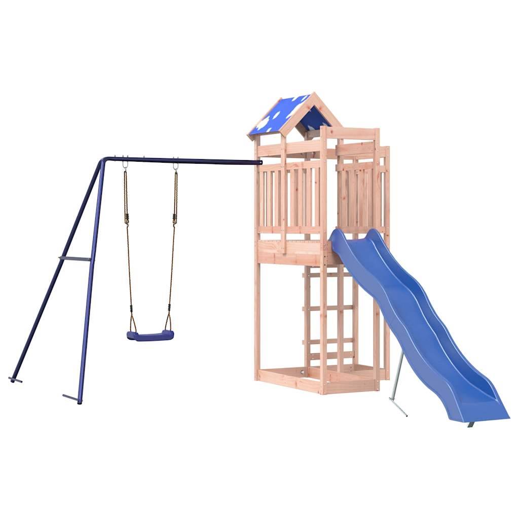 Aire de jeux d'extérieur - Jeu Plein air enfant bois massif de douglas rj44 - Image 1