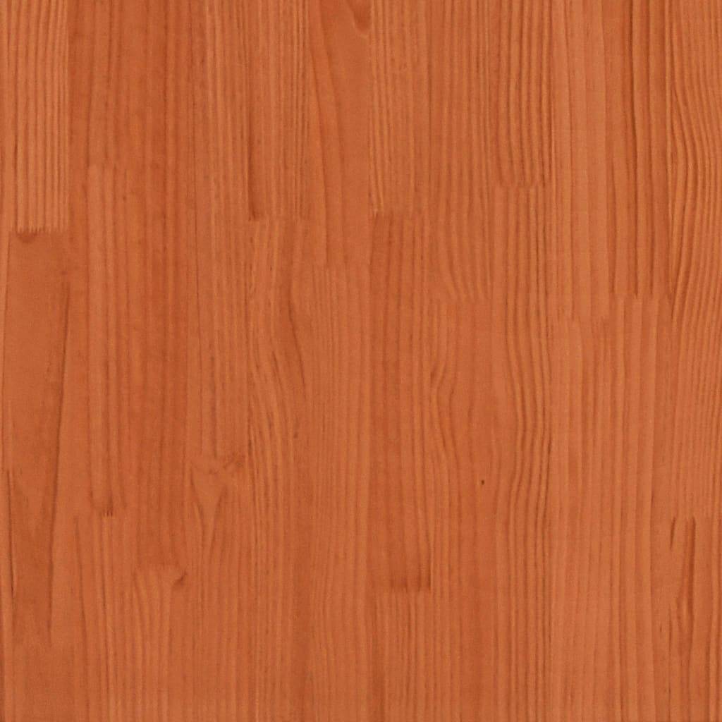 Vidaxl - Jardinière cire marron 110x40x45,5 cm bois de pin massif vidaXL 847275 - Image 9