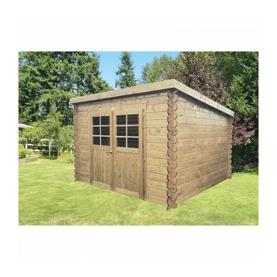 Abri de jardin en bois RIOM 2980X2380 - SOLID, moderne et sécurisé - Image 1