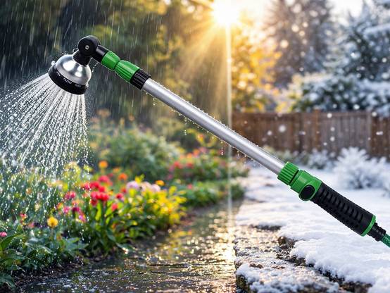 Lance télescopique de jardin réglable avec arroseur à 10 fonctions et buse - Image 10