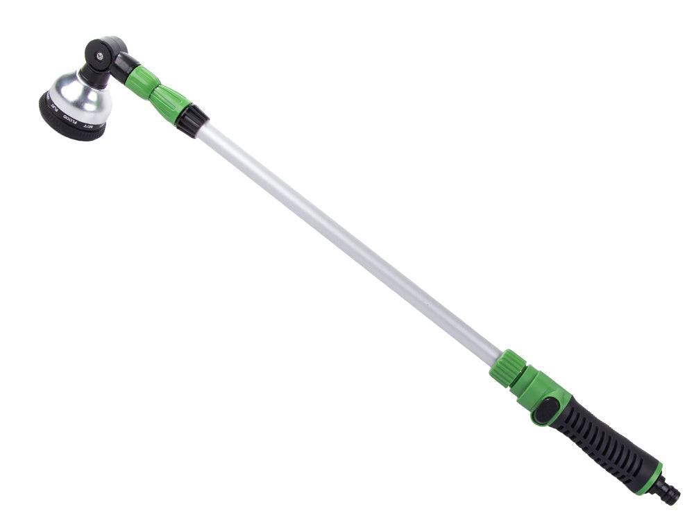 Lance télescopique de jardin réglable avec arroseur à 10 fonctions et buse - Image 3