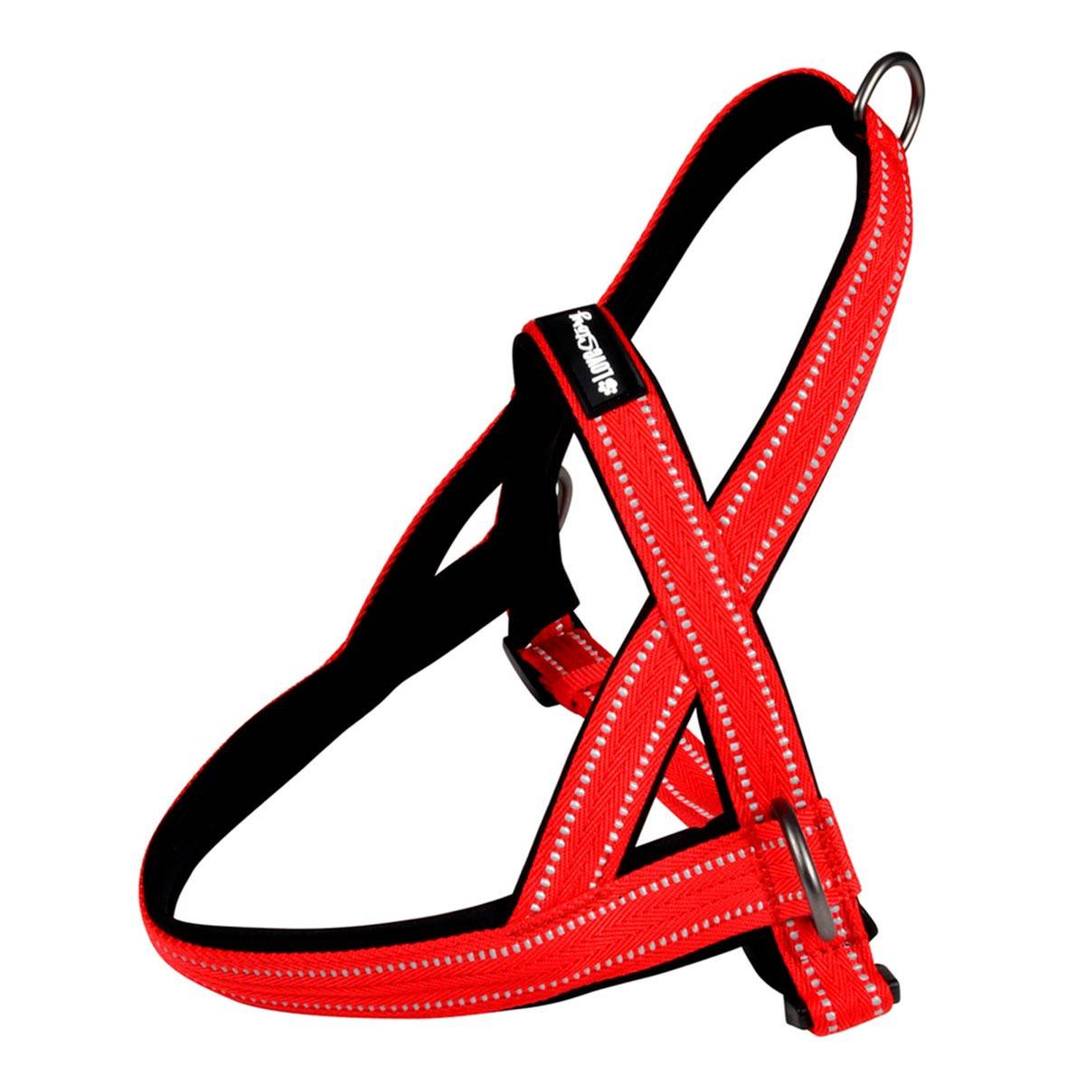 Love Story - Harnais Norvégien "Expert Réglable" 95cm Rouge - Image 1