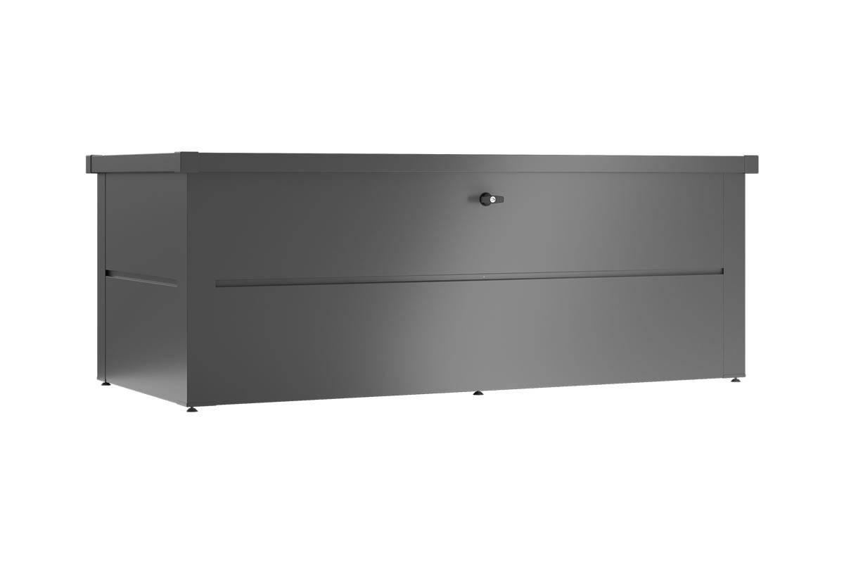 Guardi - Coffre de jardin - taille L - Anthracite - 185x85x69 - acier Guardi - Image 1