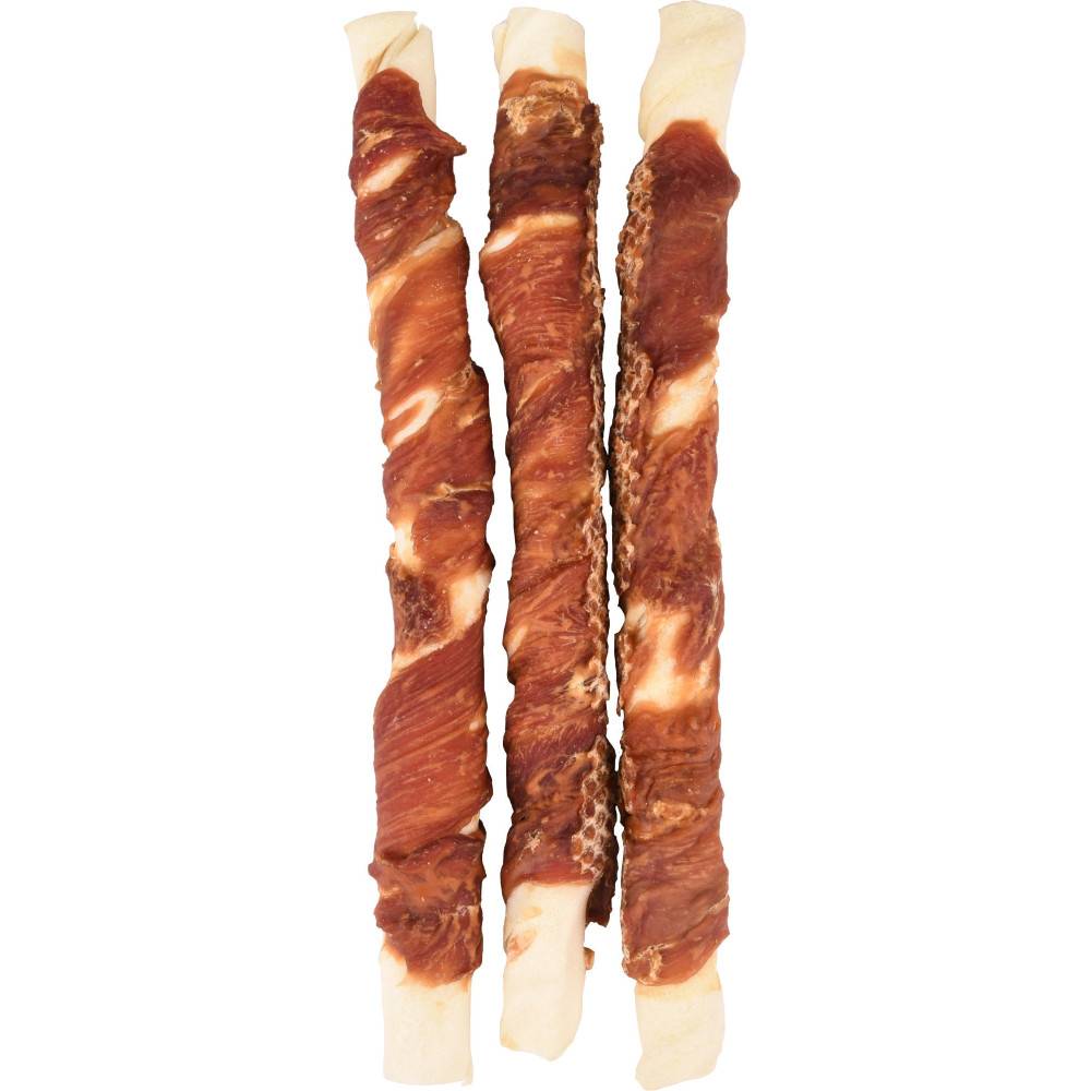 animallparadise - Friandise 3 bâtons a mâcher ø 3 cm x 25 cm au canard 240 g pour chien. - Image 2