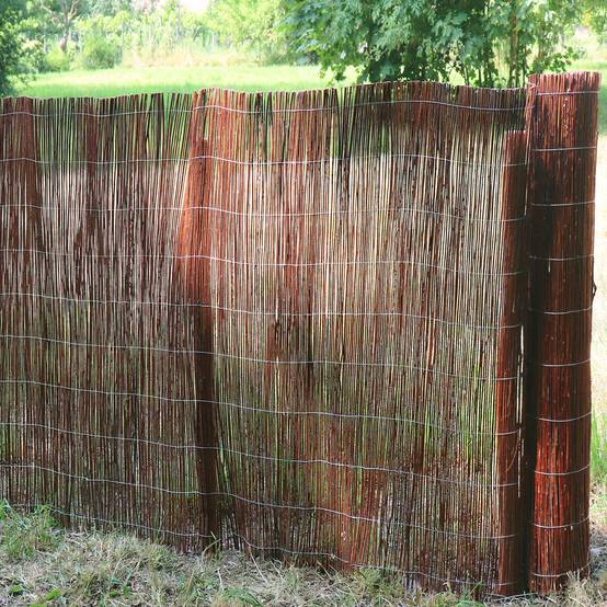 Clôture en osier Aquagart 45m x 150cm I Brise-vue en osier I Brise-vue naturel pour jardins, balcons et terrasses - Image 8