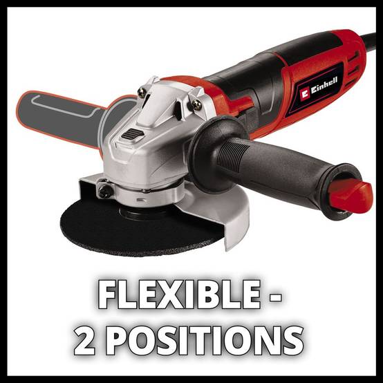 Einhell - Meuleuse d'angle TC-AG 125/850 - Puissance 850 W - 2 positions Einhell - Image 5