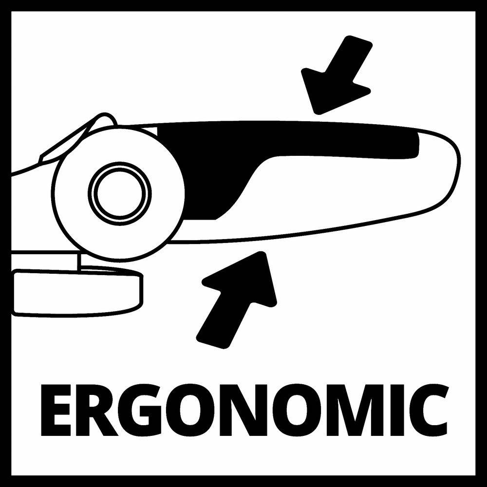 Einhell - Meuleuse d'angle TC-AG 125/850 - Puissance 850 W - 2 positions Einhell - Image 2