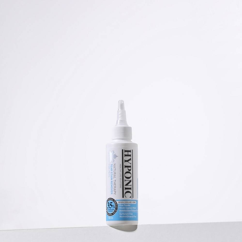 Nettoyant naturel anti-larmes pour chiens et chats 120 ml HYPONIC - Image 2