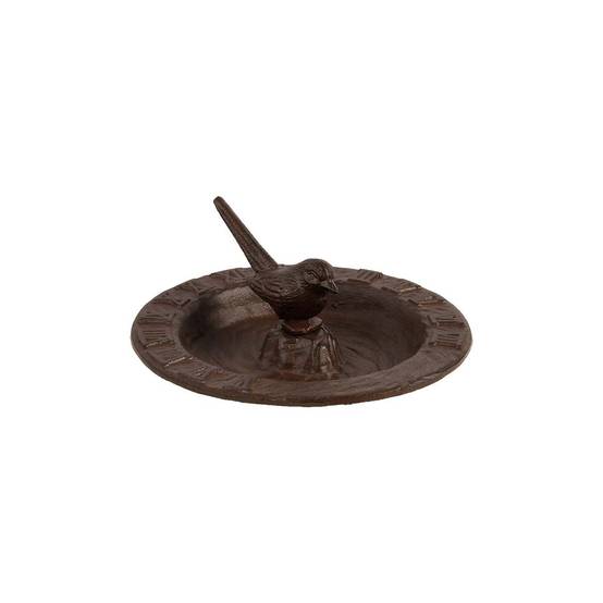 Esschert Design - Cadran solaire et bain d'oiseaux - Image 1