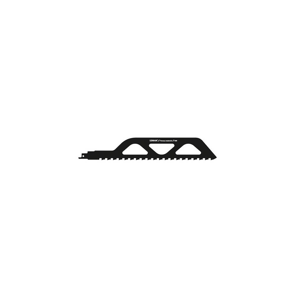 Lame de scie sabre HM - L. 280 mm pas 12.7 mm - pour béton cellulaire - LEMAN - 7718.01 - Image 1