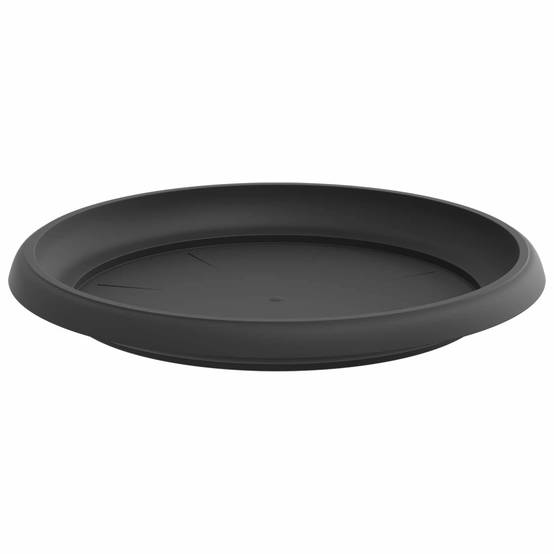 Pots de plantes 24 pcs | Bac à fleurs Noir Ø 26 x 21.5 cm Plastique - Image 7